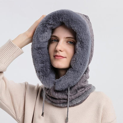 WarmFleece | sjaal, muts en capuchon in 1!