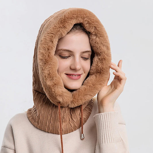 WarmFleece | sjaal, muts en capuchon in 1!